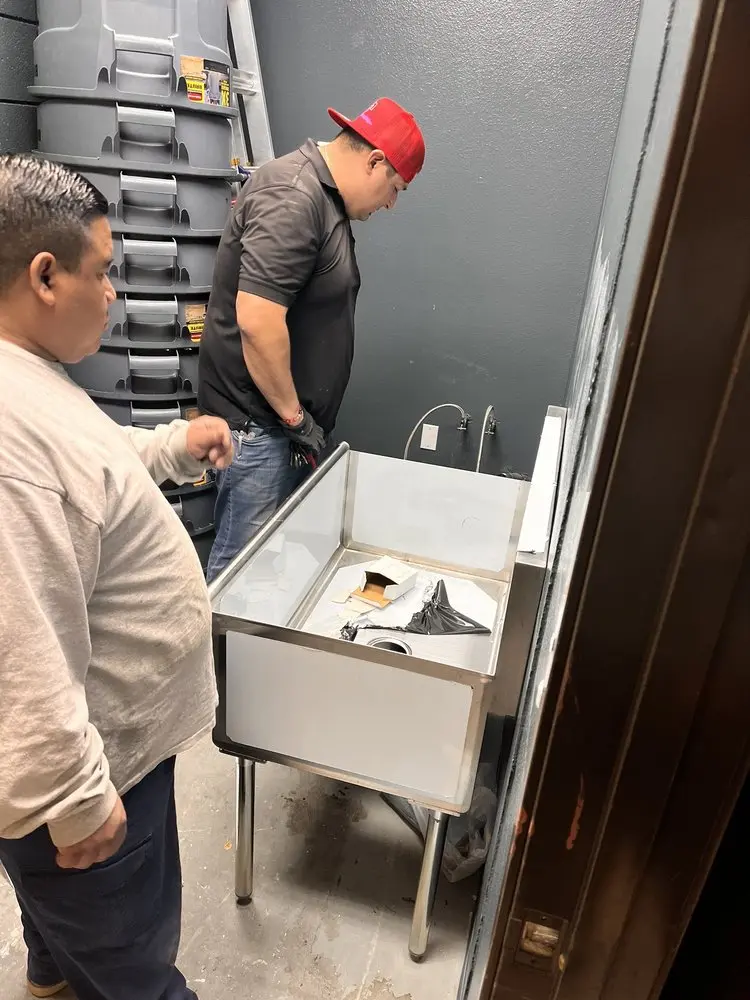 Commercial plumbing and sink installation in Lee's Summit